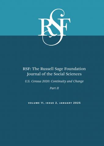 RSF: The Russell Sage Foundation Journal of the Social Sciences: 11 (2)