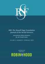 RSF: The Russell Sage Foundation Journal of the Social Sciences: 4 (2)