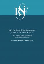 RSF: The Russell Sage Foundation Journal of the Social Sciences: 6 (1)