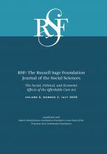 RSF: The Russell Sage Foundation Journal of the Social Sciences: 6 (2)